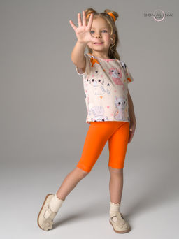 Костюм Актив солнечные котики-оранжевый - Sovalina фото 12