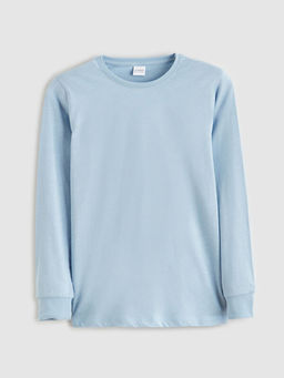 Bisiklet Yaka Erkek ?ocuk Pijama Tak?m?