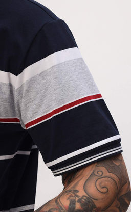 Поло муж. F511-07-825 blue - Fine joyce фото 5