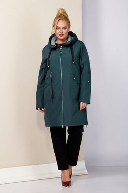 Плащ SHETTI 2188 темный изумруд