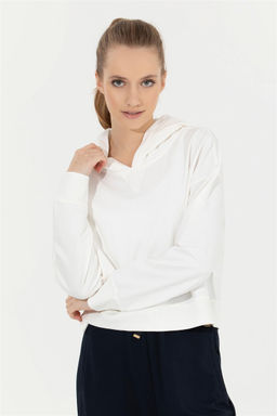 U. S. Polo Assn Женская толстовка с капюшоном цвета экрю - U.s. polo assn фото 9