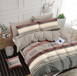 Постельное белье - Поплин Премиум 1260 Элегант 2-спальный с Евро простыней (молния)