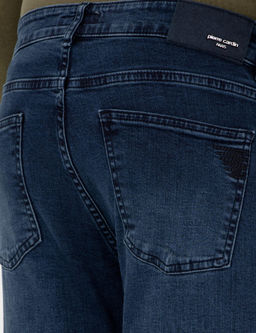 Lacivert Slim Fit Jean Pantolon - Pierre cardin фото 6