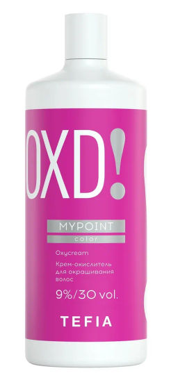 Крем-окислитель 9% COLOR OXYCREAM 900мл MYPOINT (для крем-краски)