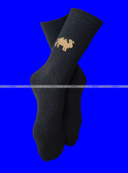 Цена за 3 пары.3 ПАРЫ - Термоноски мужские верблюжья шерсть внутри махра арт. 1307