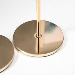 Набор подсвечников на 1 свечу «Классика», 3 шт., под золото, 24.5×7.7×7.7 см, 29.5×7.7×7.7 см, 34.5×7.7×7.7 см