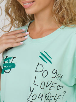 877 Футболка"Ментол"