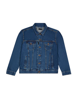 Куртка джинсовая муж. SAM_DARK STONE_44SEASONBLUERI2TB синий Denim Jacket
