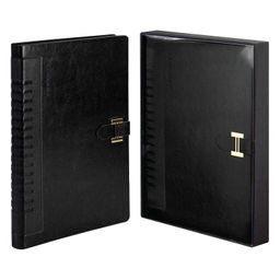 Ежедневник недатированный ESCALADA, А5+, 160 л., арт. 67184/ 10 САРИФ ЧЁРНЫЙ