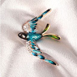 Брошь Птичка 5 см / GM283 /уп 48/ микс - ГалеонТрейд фото 5