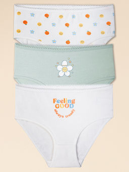 GULC3352(3шт. в упаковке) Трусы для девочек