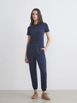 Bisiklet Yaka Kad?n Ti??rt