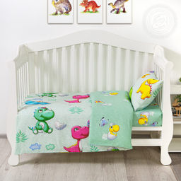 Гоша Детский/Пододеяльник: 1 шт. - 147*112; Простыня: 1 шт. - 150*110; Наволочка: 1 шт. - 40*60; Бязь ясельная - Артпостелька фото 2