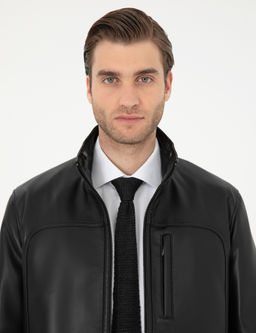 Siyah Deri Ceket - Pierre cardin фото 2