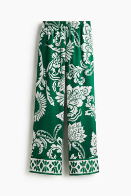Pantal?n estampado con cord?n de ajuste