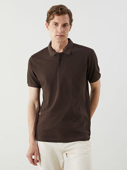 Polo Yaka K?sa Kollu Pike Erkek Ti??rt