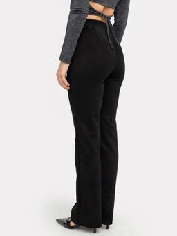 Брюки женские черные под замшу черный 182493 - Mark formelle фото 4