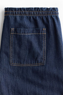 Pantal?n denim con cintura el?stica - H&m фото 9