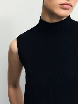 Трикотажный топ из вискозы / Zarina  фото 6