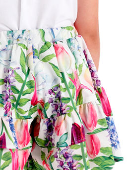 Юбка-шорты для девочки О57238 - Карамелли фото 8