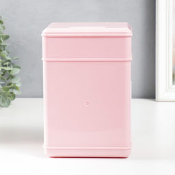 Копилка пластик "Сейф. Коровка" кодовый замок, звук АА розовый 13х12х19 см