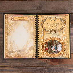 Родословная книга Книга семьи, 30 листов, 24,5 х 29,2 см - Семейные традиции фото 11