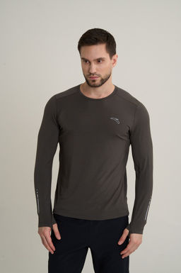 Лонгслив Коричневый ANTA RUNNING LS Tee