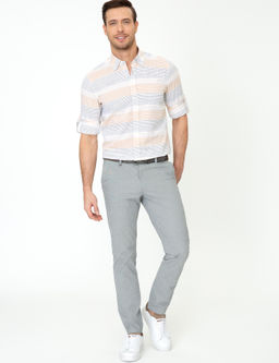 Черные зауженные брюки из плотной ткани - Cacharel фото 6