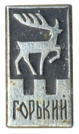 Значок Горький