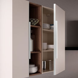 Ручка профильная мебельная торцевая CAPPIO RP100WH, L=800 мм, белая, 4 шт.