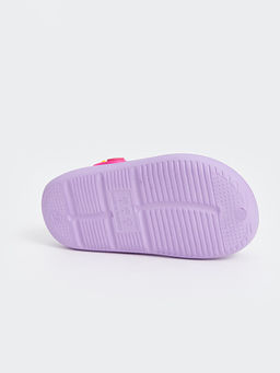 Ananas Bask?l? K?z ?ocuk Plaj Sandaleti