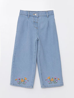 Beli Lastikli Nak??l? K?z Bebek Jean Pantolon - Waikiki фото 3