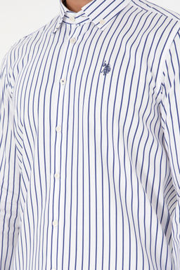 Мужская темно-синяя рубашка с длинным рукавом Неожиданная скидка в корзине - U.s. polo assn фото 7