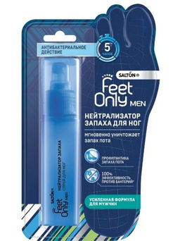 Salton Feet Only Men Нейтрализатор запаха для ног мужской 60 мл  фото 7