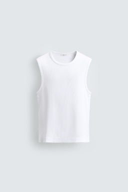 RIBBED TANK TOP - Zara фото 7