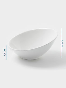 Салатник Hanna Knövell, 600 мл, 21.7×21.1×10 см, фарфор, белый