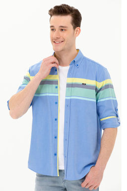 Мужская рубашка Saks Узунколь - U.s. polo assn фото 3