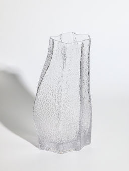 Ваза «Дженис», 25×12×8 см, стекло, прозрачная