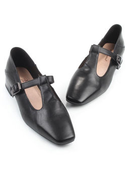 06-B68A-120A BLACK Туфли женские (натуральная кожа)