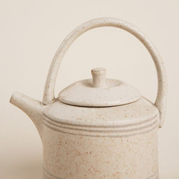 Заварочный чайник SL Home «Райяс», 1 л, 18×13×20.5 см, керамика, бежевый