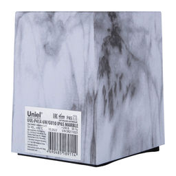 UUL-P41A 6W/GU10 IP65 MARBLE Светильник уличный, под лампу GU10. Архитектурный накладной. Цвет корпуса мрамор. TM Uniel