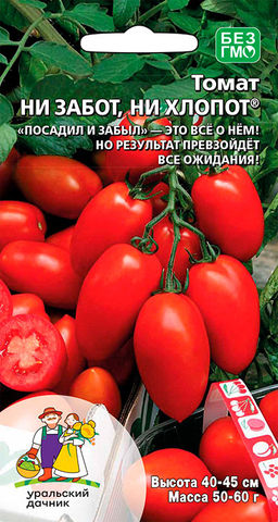 Томат НИ ЗАБОТ, НИ ХЛОПОТ  Посадил и забыл  это всё о нём! Но результат превзойдет все ожидания!