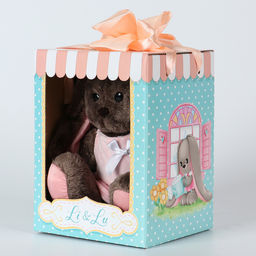 Мягкая игрушка «Леди Li», заяц, 25 см