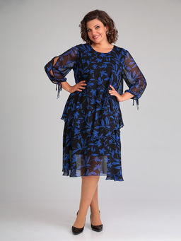 Платье с воланами больших размеров белорусское