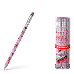 АКЦИЯ Цена за 24 шт. Карандаш механический ErichKrause ColorTouch® Ladybug 2.0 мм, с точилкой, НВ (в тубусе по 24 шт.)