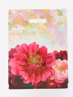 Цена за 50 шт. Пакет подарочный «Прима», полиэтиленовый с вырубной ручкой, 30×40 см, 50 мкм