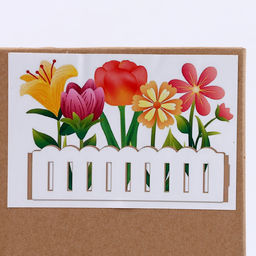 Алмазная вышивка «Цветы в саду», интерьерный декор