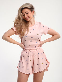 М445 Пижама Шалунья (бежевый)