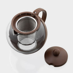 Чайник стеклянный заварочный Забота матовый, 700 мл, с металлическим ситом, цвета МИКС - Simaland фото 10