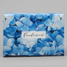 Коробка подарочная складная, упаковка, «Цветущая гортензия», 22×15×10 см